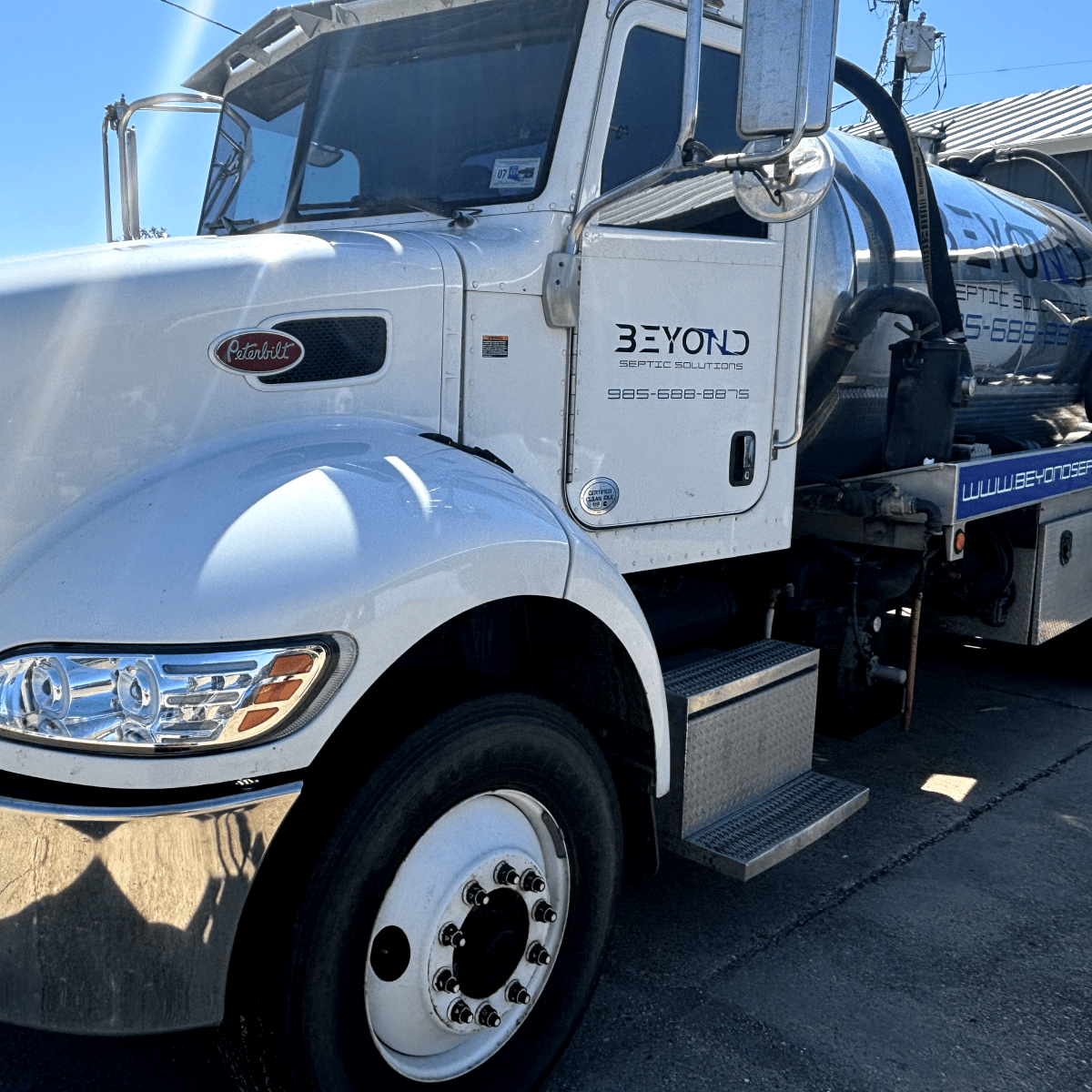 Beyond Septic Solutions Houma Septic Services Truck